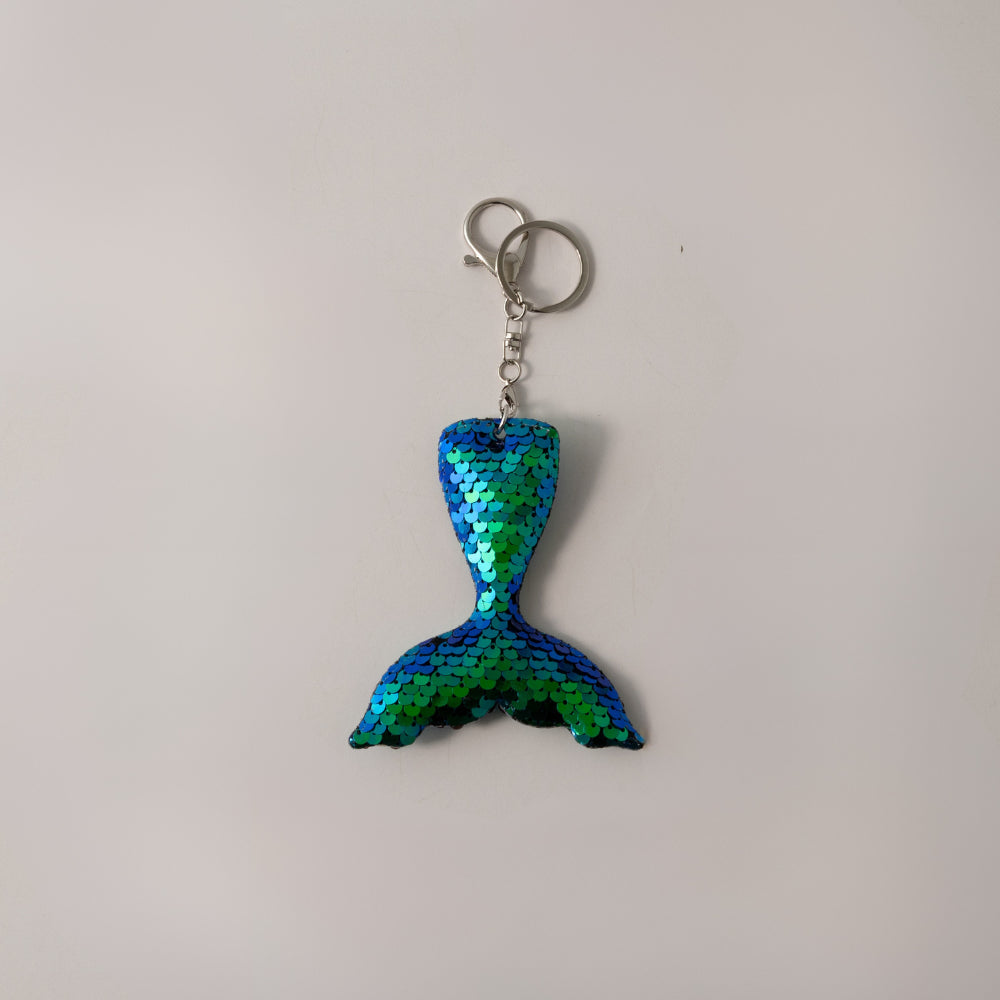 Keychain Sequin Mermaid Tail